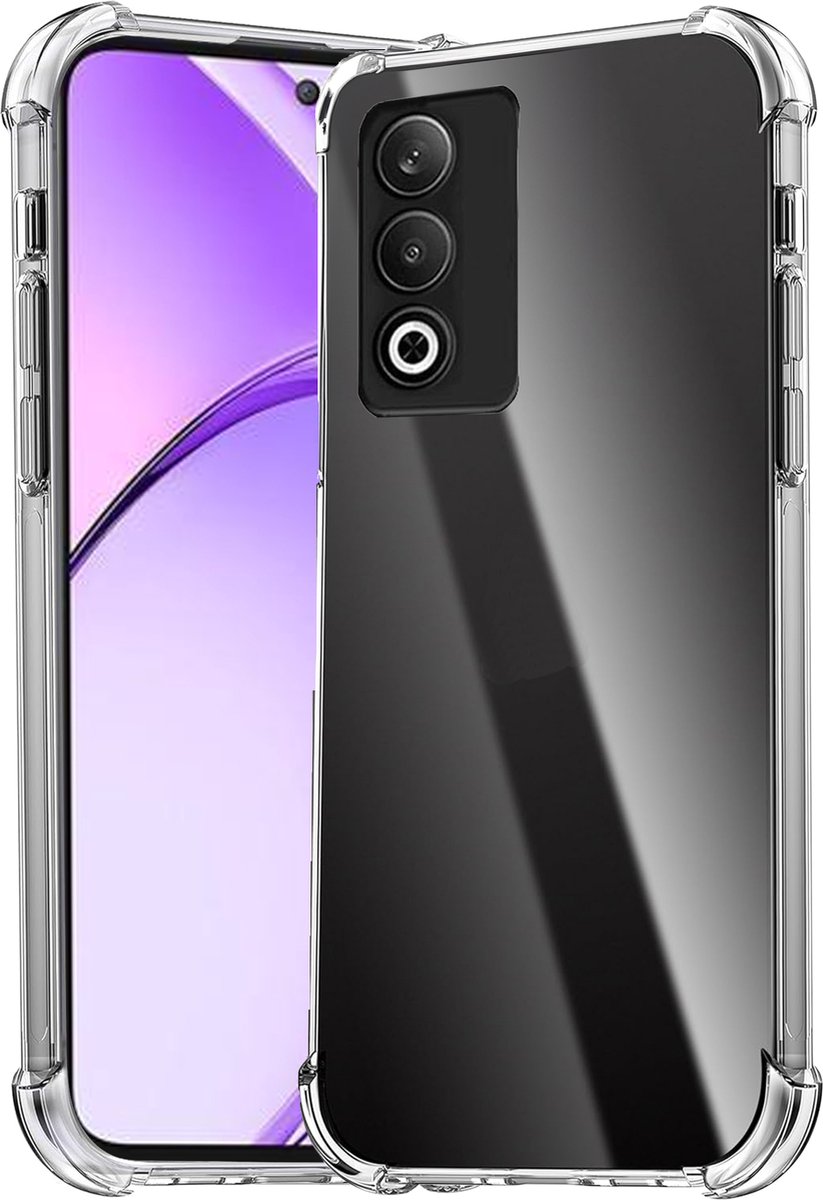 Hoesje geschikt voor Oppo A80 - Shockproof Transparant Back Cover Case