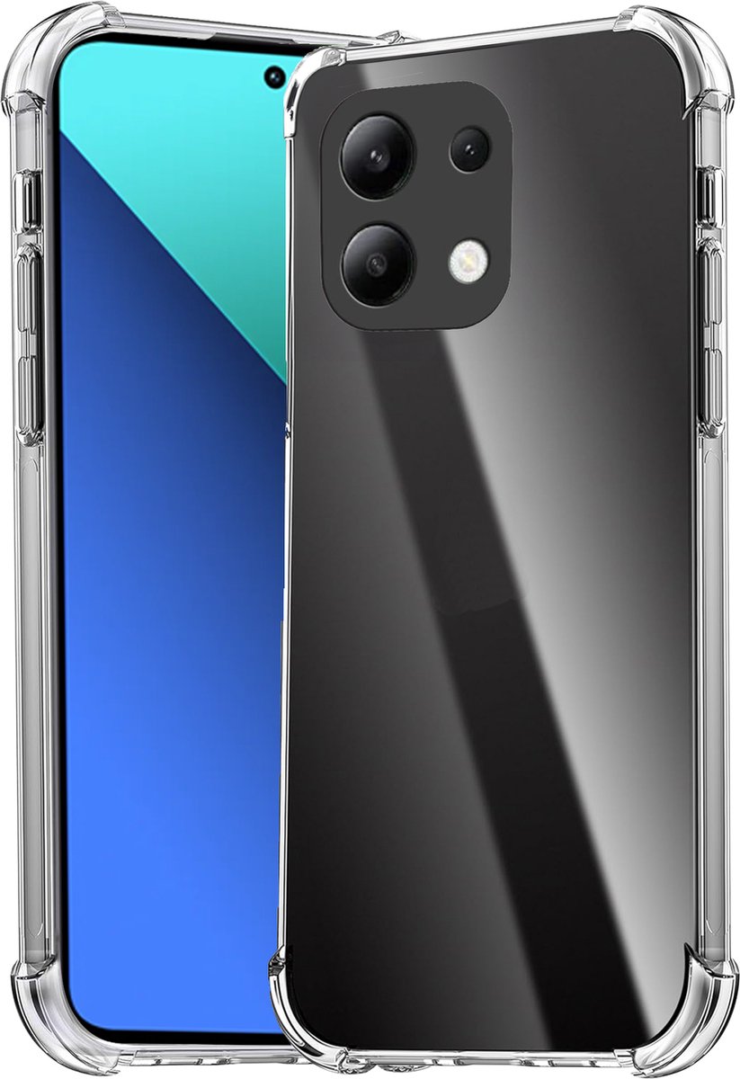 Hoesje geschikt voor Xiaomi Redmi Note 13 4G - Shockproof Transparant Back Cover Case