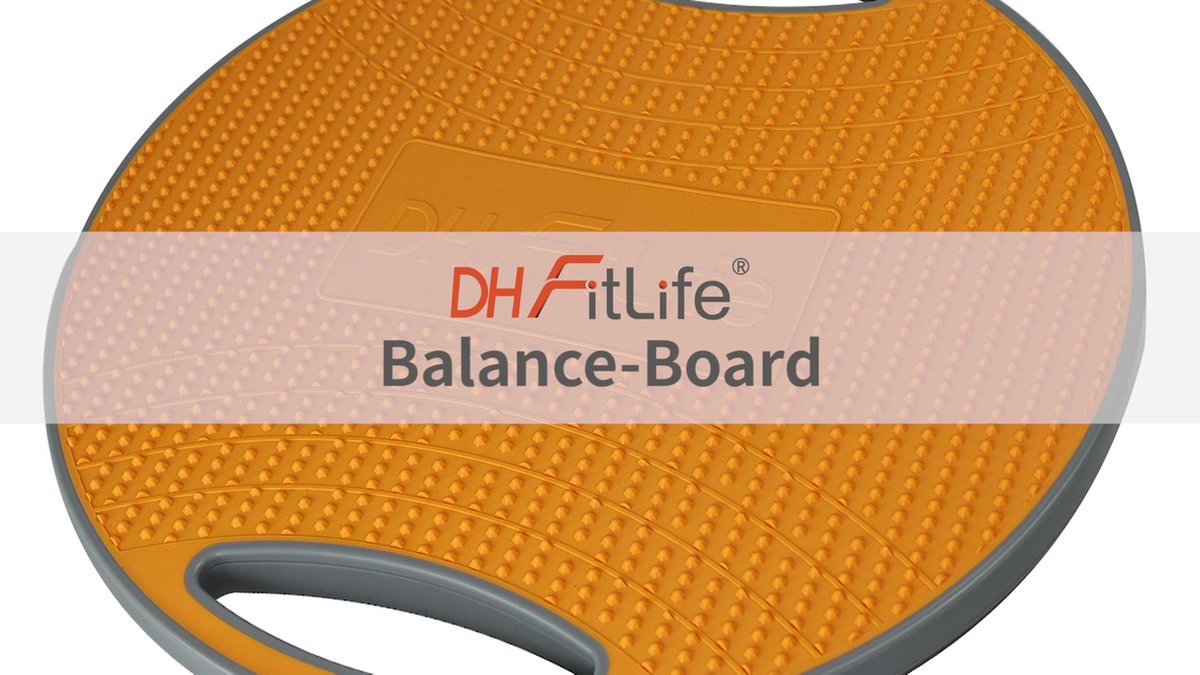 DH FitLife Balansbord, Balansbord Met Handgrepen, Extra Groot Oe 42 Cm Max 200 Kg Evenwichtstrainer Fitness Balansboard Volwassenen En Kinderen Incl Handleiding Mogelijk Niet Beschikbaar In Het 988957495