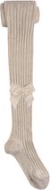 Cóndor Maillot Rib Lurex/Glitter Met Grosgrain Strik | 3420/1 | Linen/Beige/Goud (313) | 6-12 mnd | maat 0