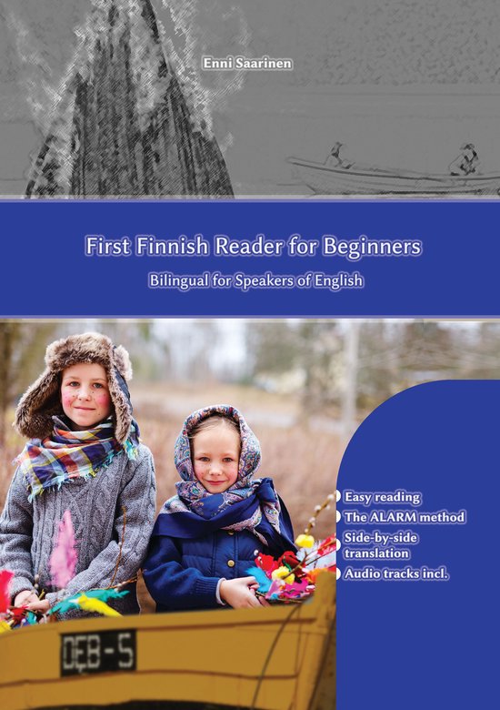 Learn Finnish with First Finnish Reader for Beginners - cover