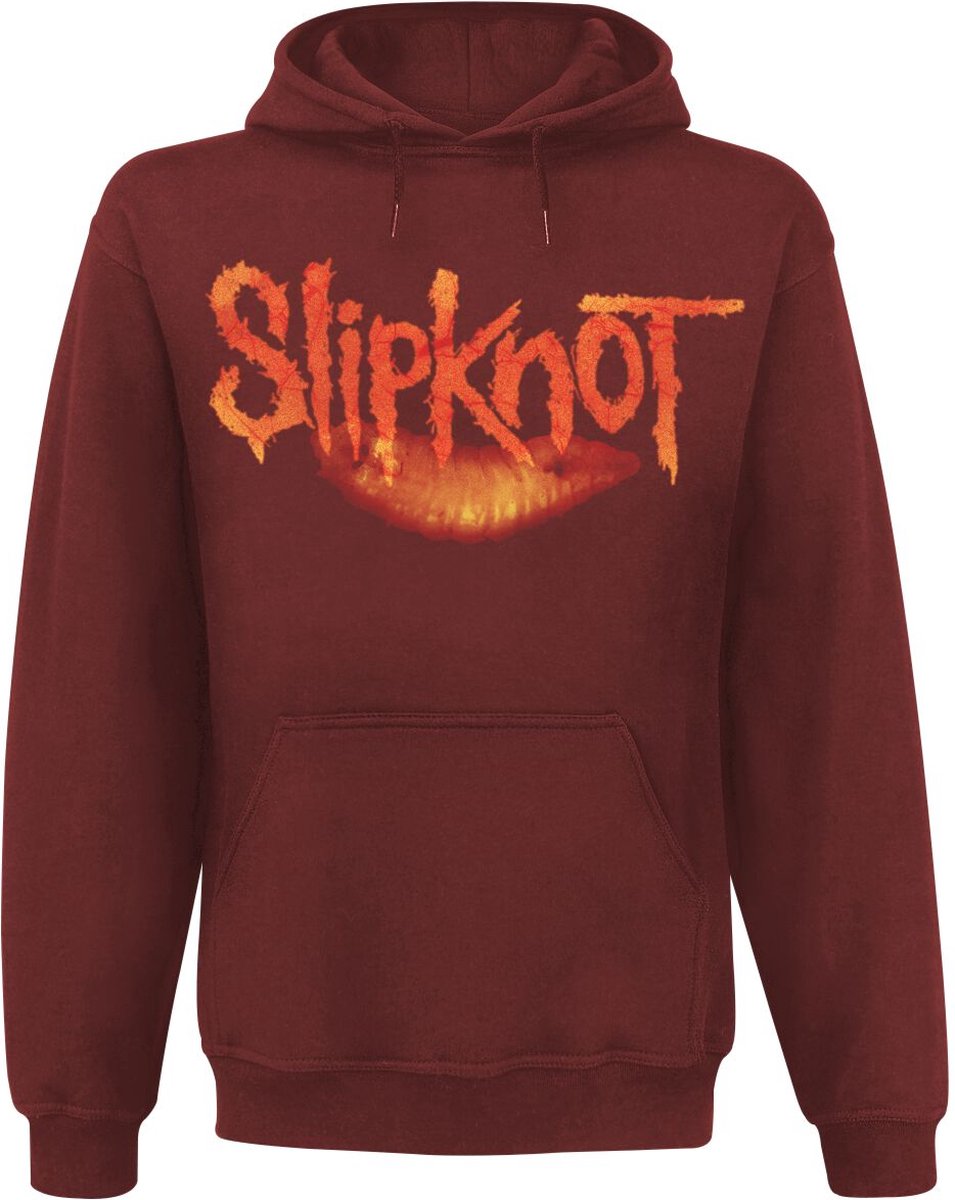 Slipknot Live At MSG Heren Trui met capuchon - rood - M