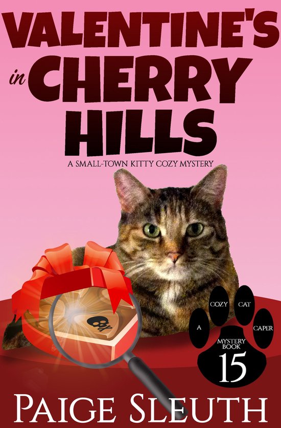 Cozy Cat Caper Mystery 15 - Valentine's in Cherry Hills - cover