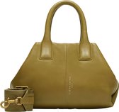 LIEBESKIND BERLIN Leren Handtas Schoudertas Chelsea Puffy Handbag Matcha Lichtgroen