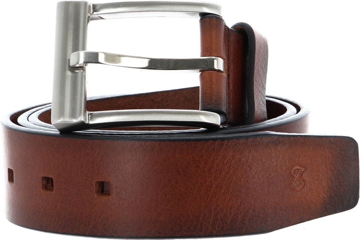 SADDLER Leren Riem Ebeltoft Belt W95 Brown Bruine