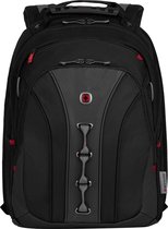 WENGER Rugzak met laptopvak Legacy 16'' Computer Backpack Black / Grey Zwart Grijs