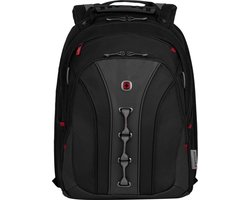 WENGER Rugzak met laptopvak Legacy 16'' Computer Backpack Black / Grey Zwart Grijs