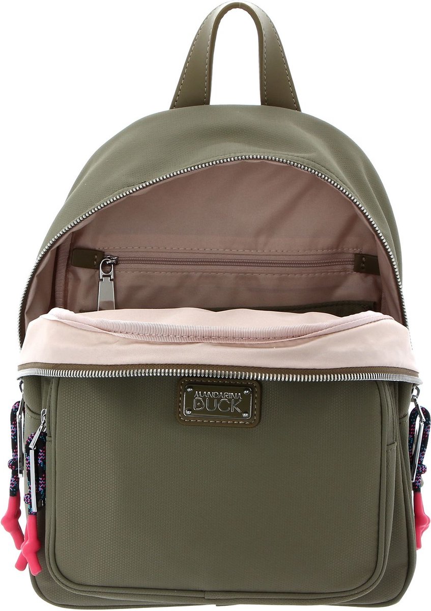 Mandarina Duck Sac à dos en cuir Mellow pour, Taupe, taille unique
