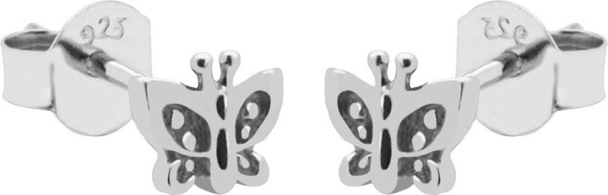 Karma Oorbellen Butterfly | Zilver