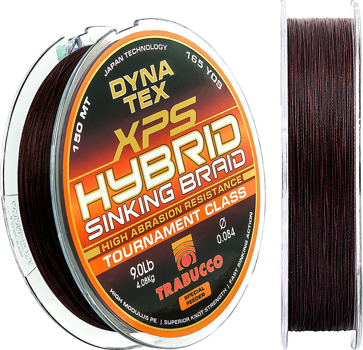 Trabucco - Gevlochten lijn Dyna Tex Hybrid Sink Braid - 150m - Trabucco