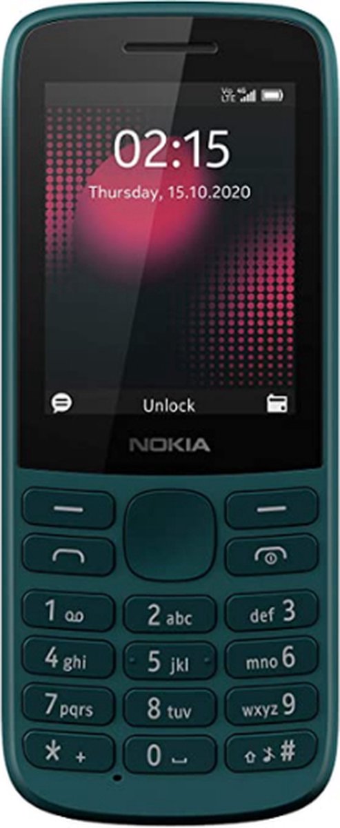Nokia 215 4G Dual SIM groen