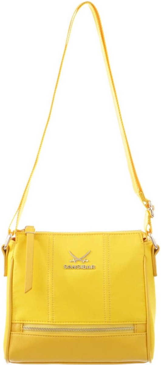 Sansibar Schoudertas Crossover Bag Yellow Geel