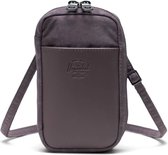 Herschel Schoudertas Portemonnee Orion Slim Crossbody Sparrow Paars Grijs