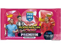 foto van Voetbalkaarten Adrenalyn panini XL FIFA365 24/25 Premium Pack.