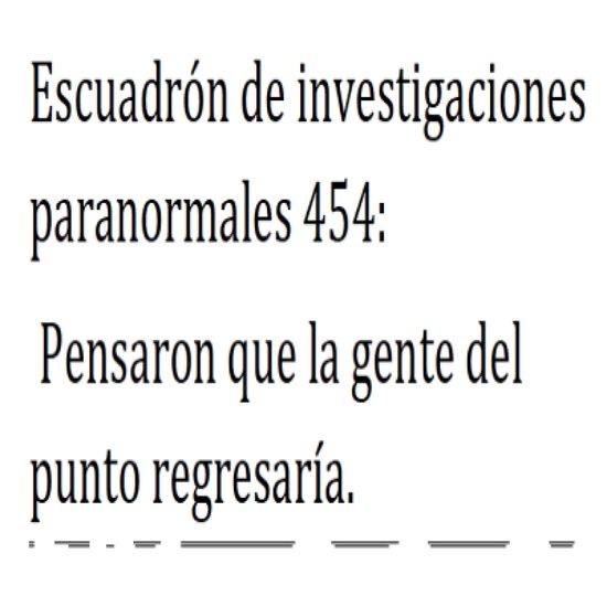 Escuadrón de investigaciones paranormales 454: