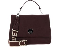 COCCINELLE Cuir Sac à main Sac à épaule bandoulière Liya Elephant Handbag Carruba Marron foncé