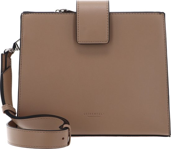 SEIDENFELT MANUFAKTUR Sac à épaule bandoulière Sac à épaule Driva Shoulderbag Powder Taupe