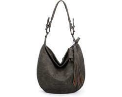 Fritzi aus Preußen Schoudertas Jakx Lipstick01 Hobo Bag Deep Jungle Groene