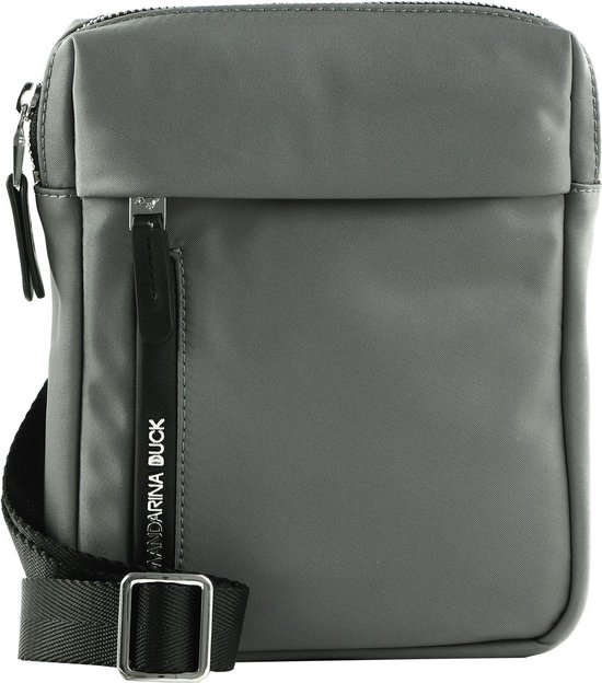 MANDARINA DUCK Sac à épaule bandoulière Hunter Crossover Bag Smoked Pearl Gris