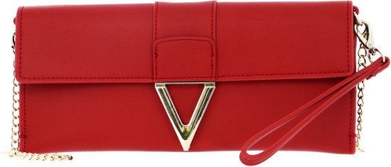 VALENTINO Sac à épaule bandoulière Penelope Pochette Rosso Rouge
