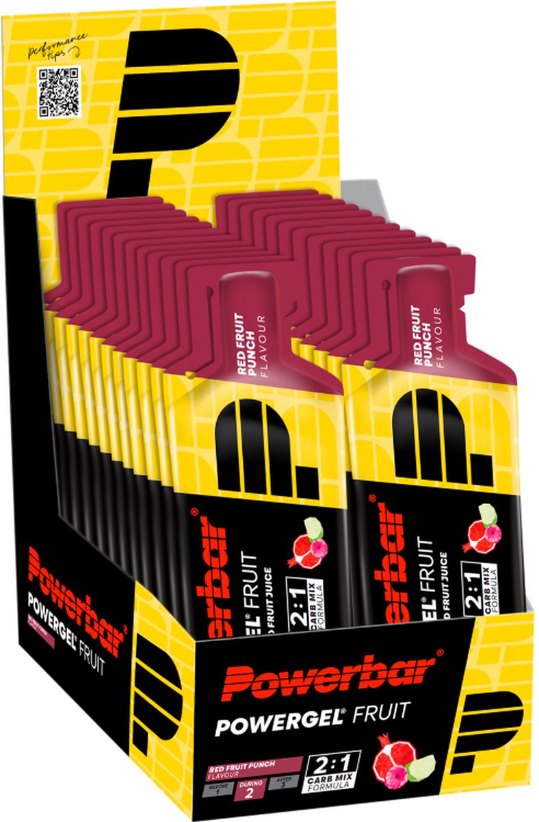 Goedkoopste Powerbar Energiegels | Powergel Original | Red Fruit 24x41g