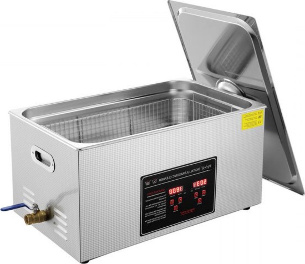 Ultrasoon Reiniger - 752W - 30L - RVS - Voor Sieraden en Brillen
