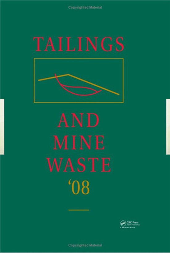 Tailings and Mine Waste '08 - cover