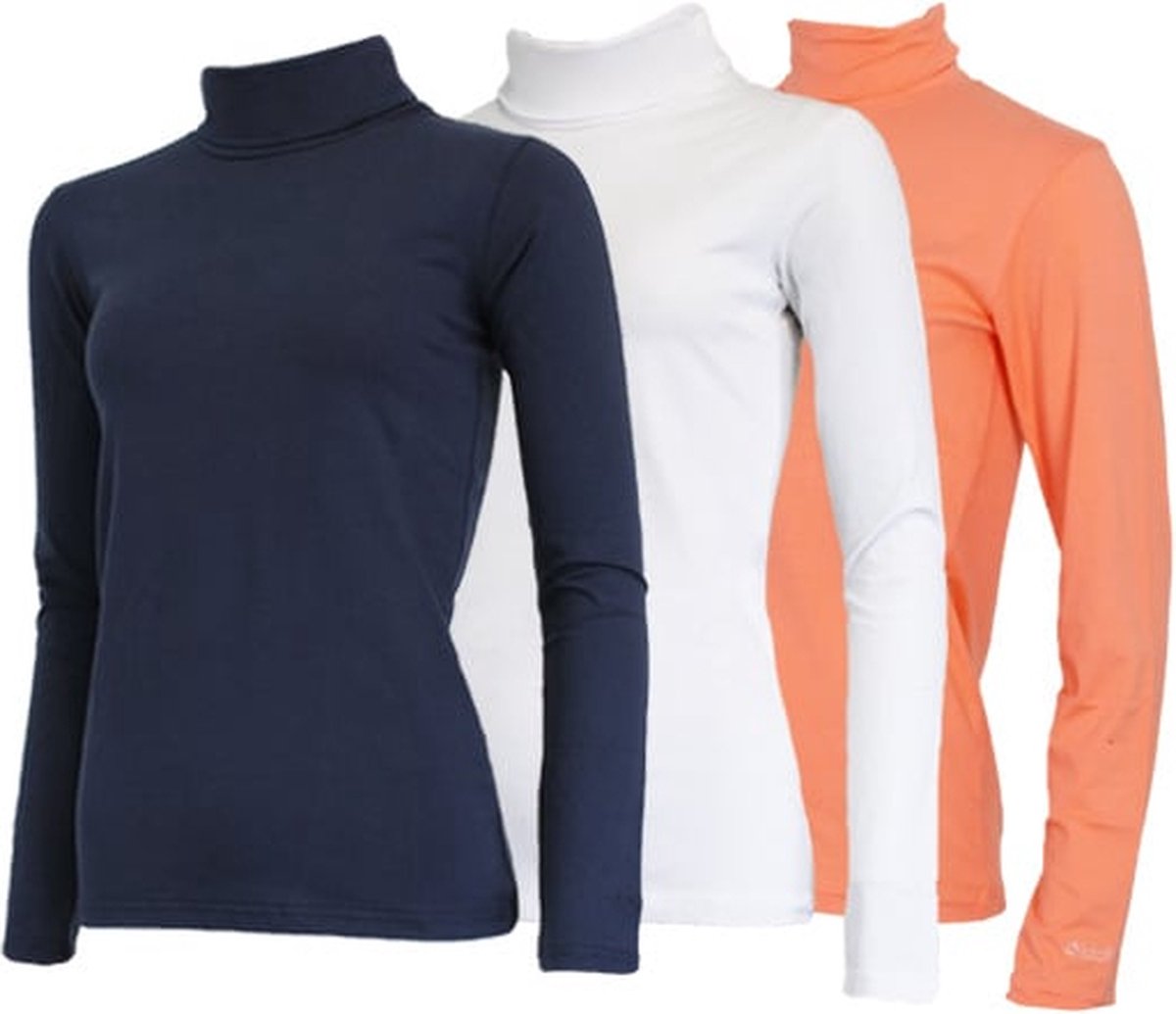 3-Pack Campri Skipully Wintersportpully Dames / 655 Oranje