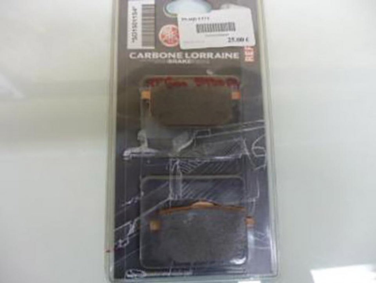 Carbon remblok Lorraine voor Yamaha 600 XTZ motorfiets 1986 tot 1996 SD15011S4 nieuw