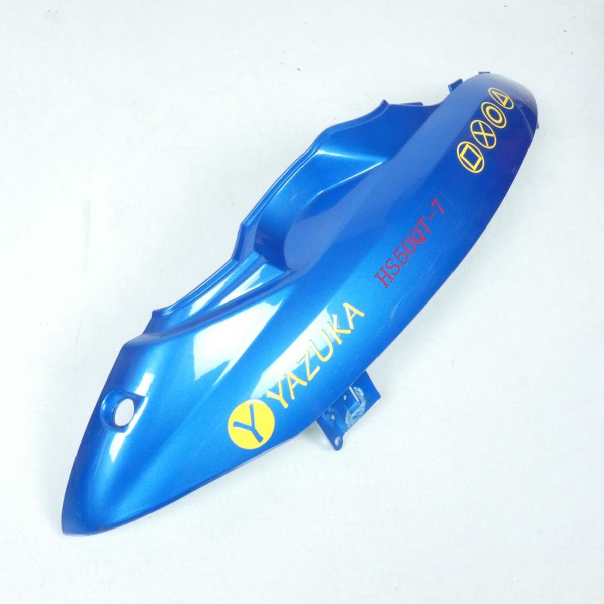 Coque arrière droite pour scooter Huasha 50 Playstation TB00-070301002 Bleu Neuf