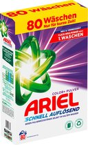 Bol.com Ariel - Wasmiddel - Waspoeder - Color - 80wb/4800g aanbieding