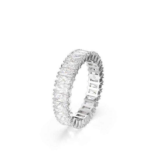 Ring Bague Swarovski Oeil Bague En Topaze Blanche Avec Mauvais œil