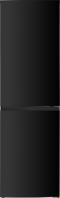 Exquisit KGC250-80-NF-040DB koel-vriescombinatie 247L No-Frost zwart energiezuinig D 5 jaar garantie