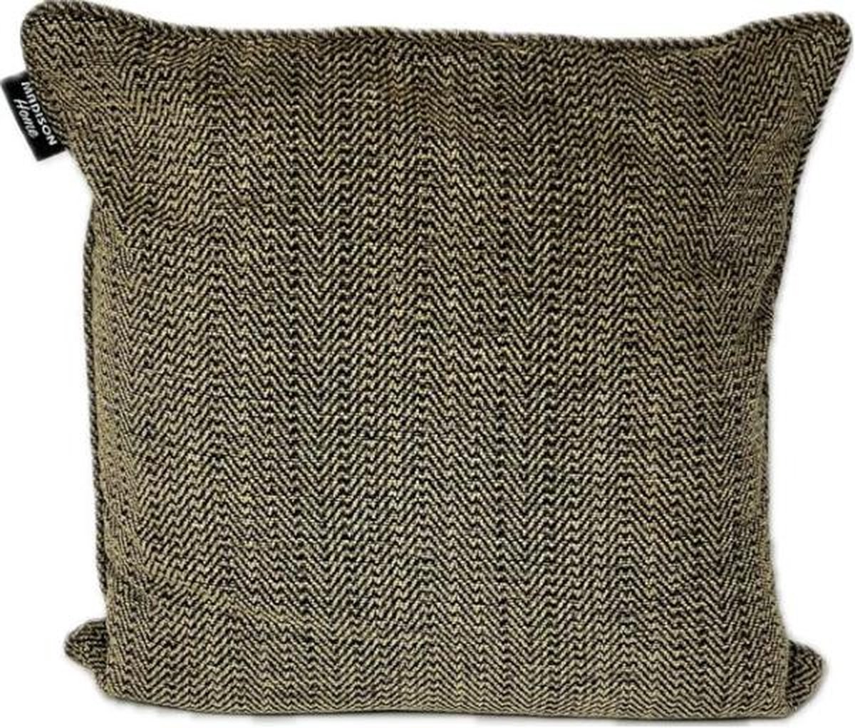 Madison sierkussen 45x45 cm Misoni taupe