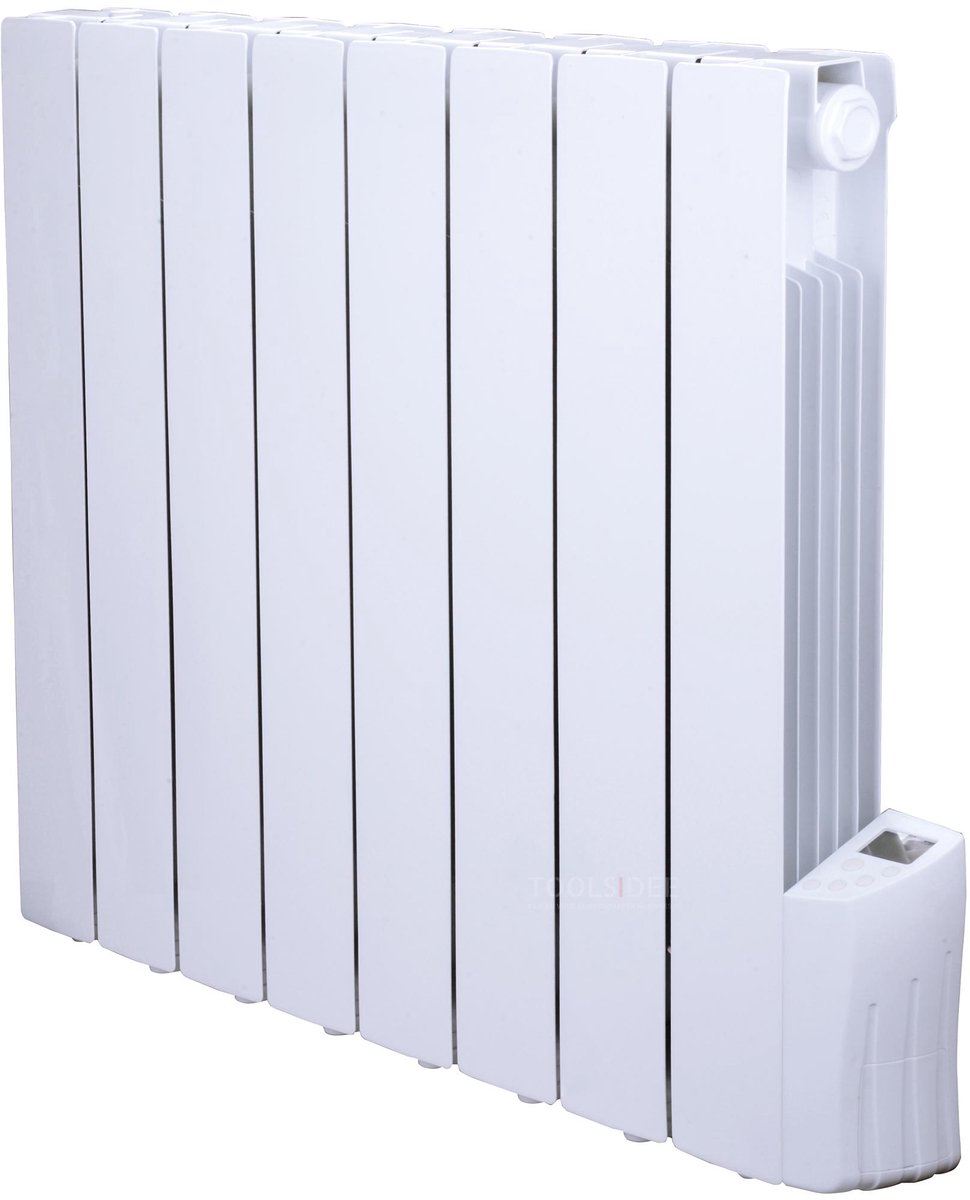 WARM TECH - Kachel - Olie gevulde radiator - Elektrisch 1200W - 8 elementen