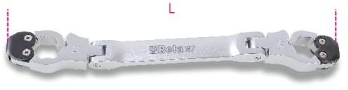 Beta 187 14X15-TE OPENEN KNIK-RINGSLEUTELS