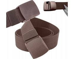 Verk Tactical Gear - Tactische Riem - Verstelbaar - Kunststof Gesp - Werkriem - 120 cm - Bruin