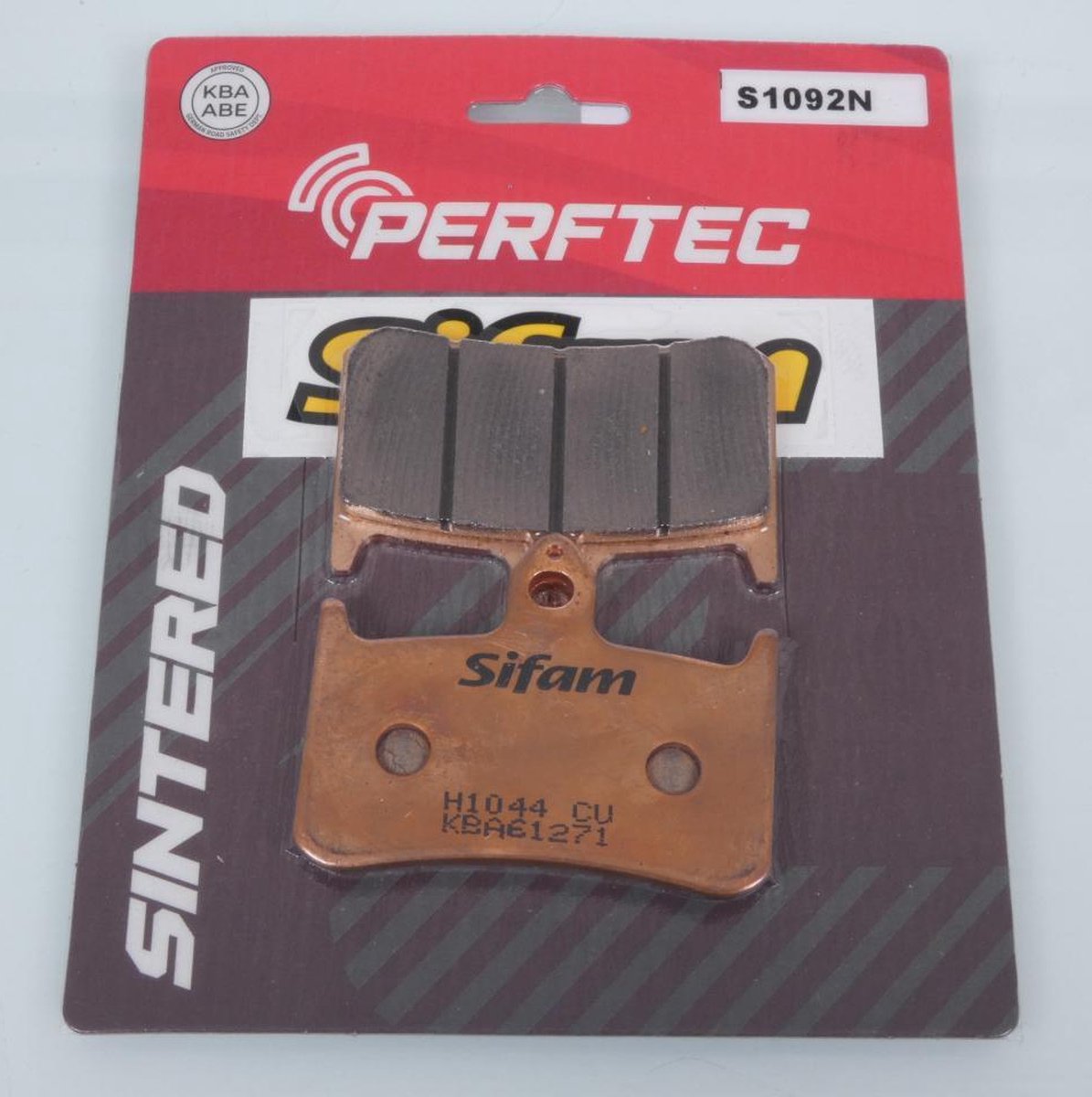 perftec remblokje voor motor honda 1000 cb f big one 1993 tot 1999 avg / avd nieuw