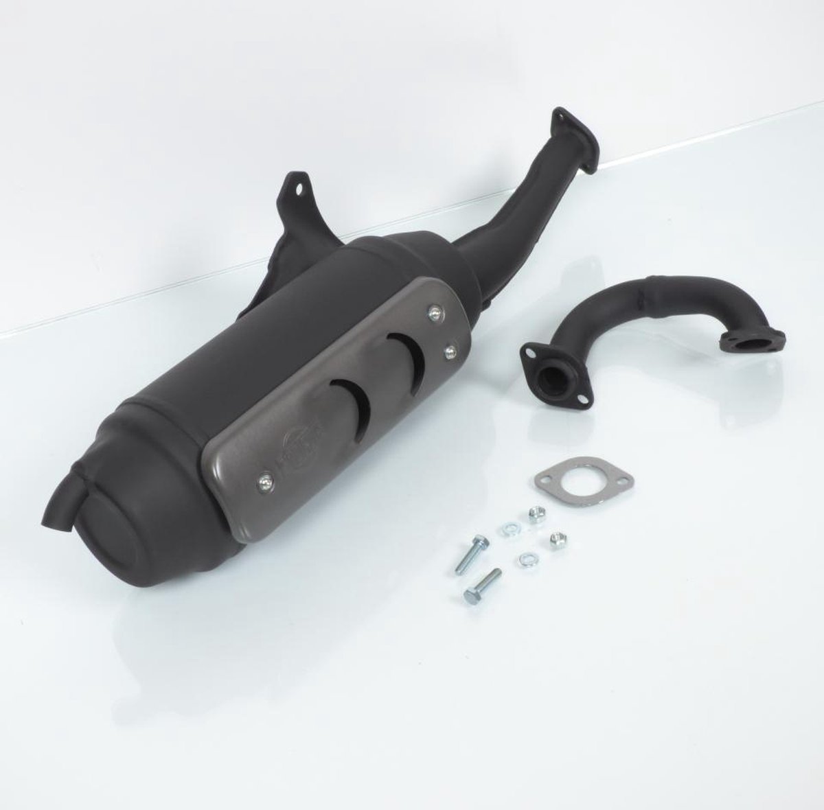 sito uitlaatdemper voor piaggio 50 zip fast rider front scooter 2020 0554 / 2t nieuw