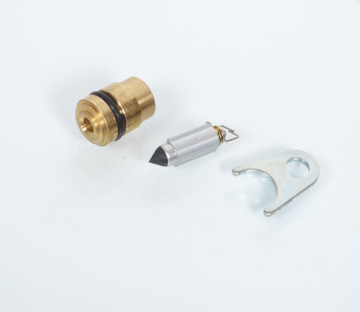 naald en zitting 2.8 carburateur mikuni voor motor yamaha 200 dtr 1989 2ma-14107-28-00 / tm28 nieuw