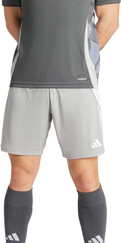 adidas Performance Tiro 24 Short - Heren - Grijs- M