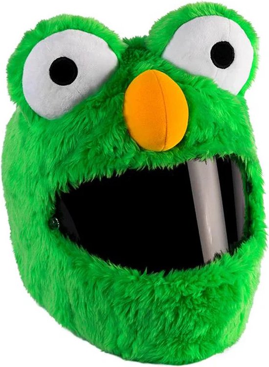 Elmo Groen Helmhoes - Motor - Scooter - Fiets - Universeel - Accessoire - Grappige hoes