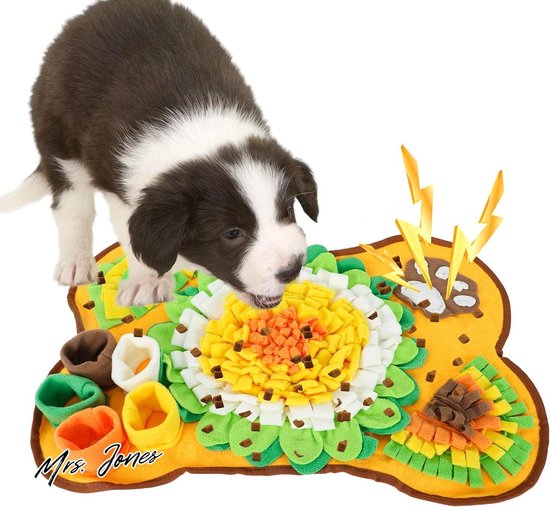 Napfgeflüster® – Snuffelkleed BALU – Intelligent speelgoed voor honden – Hondenspeelgoed & trainingsspeelgoed – Bezigheid & voerkleed voor honden – Verstelbaar Napfgeflüster® – Snuffelkleed BALU – Intelligent speelgoed voor honden – Hondenspeelgoed & trainingsspeelgoed – Bezigheid & voerkleed voor honden – Verstelbaar
