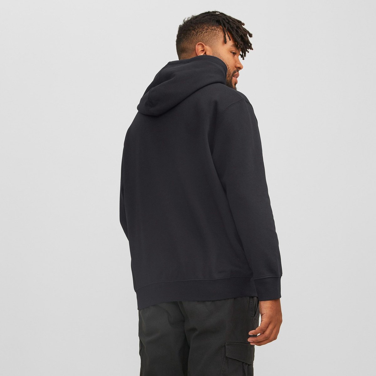 JACK&JONES PLUS - JJESTAR JJ SWEAT HOOD NOOS PLS Heren Trui US1XL — afbeelding 12