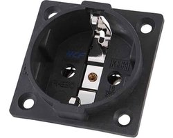 Furutech FI-E30 NCF (R) Rhodium - Chassisdeel schuko per stuk
