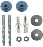 Kit de montage De Beer pour lavabo M10x110mm avec Schall fix : isolation phonique