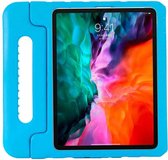 Étui CaseBoutique pour tablette Kinder compatible avec iPad Pro 12.9 (3e/4e/5e/6e génération) - Blauw - Mousse EVA