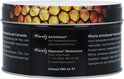 Zwarte blik met 'Wiertz Antiekwas', 'Bijenswas Nederland' en 'Inhoud 380 ml e'.