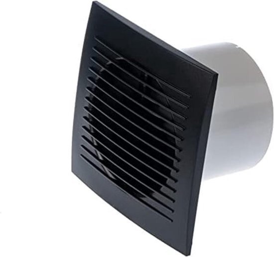 HUGOOME Afzuigventilator, 95 m³/u, 100 mm, afvoerventilator HUGOOME Afzuigventilator, 95 m³/u, 100 mm, afvoerventilator