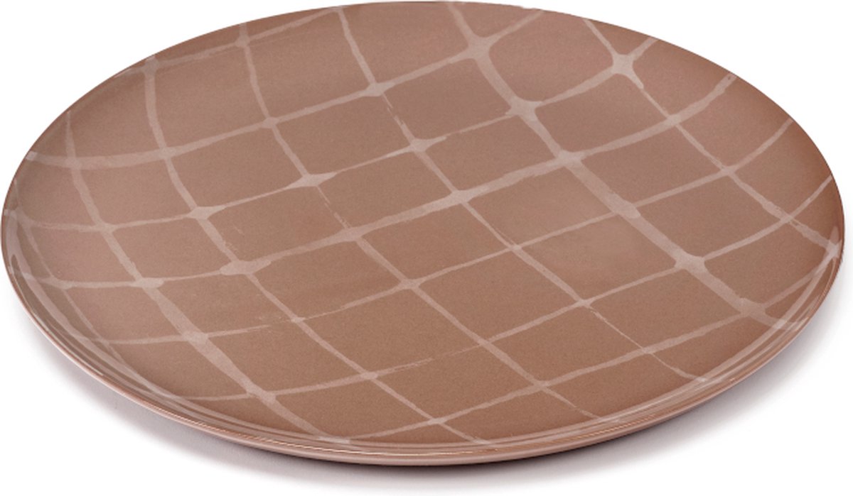 Serax Kelly Wearstler Zuma plat bord D33cm sienna